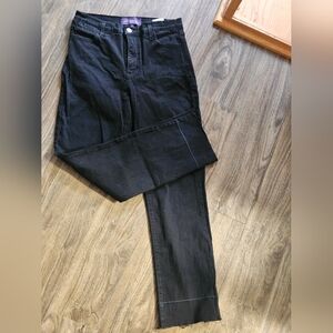 ​NYDJ Not Your Daughter's Jeans - Black Straight Leg Sz6